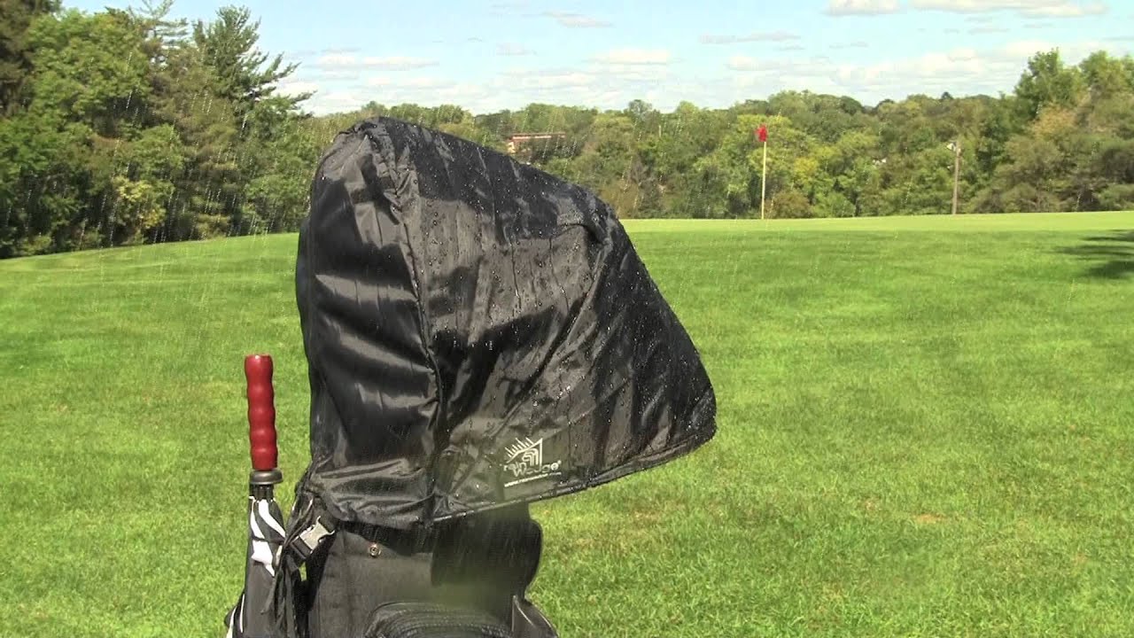 regnhuva för golfbag